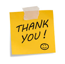 Saying ‘Thank You’